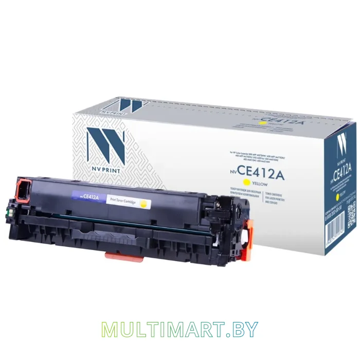 Картридж NV Print NV-CE412AY (аналог HP CE412A)